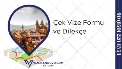 Çek Vize Formu ve Dilekçe 2021