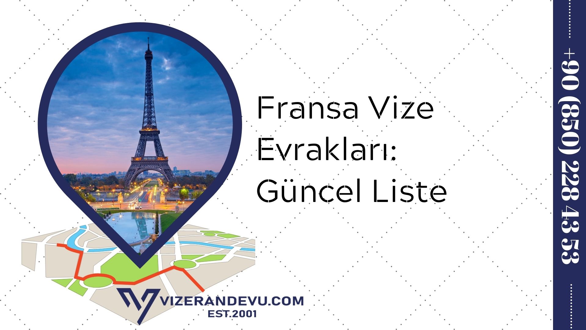 Fransa Vize Evrakları: Güncel Liste 2021