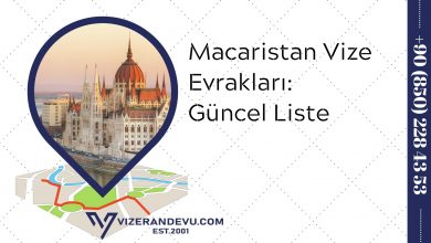 Macaristan Vize Evrakları: Güncel Liste 2021