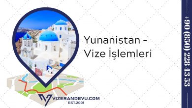 Yunanistan - Vize İşlemleri