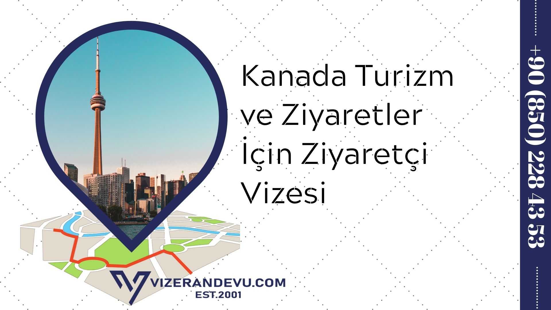 Kanada Turizm ve Ziyaretler İçin Ziyaretçi Vizesi