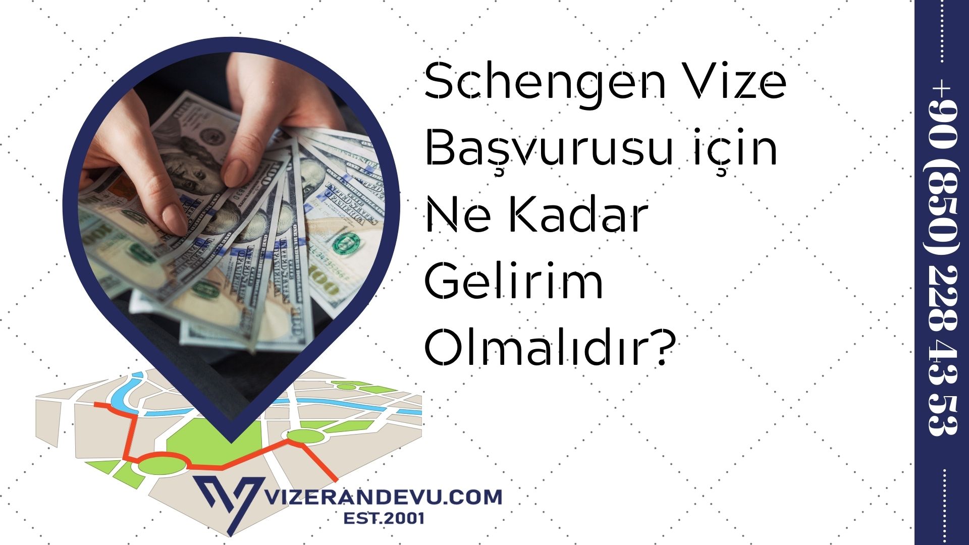 Schengen Vize Başvurusu için Ne Kadar Gelirim Olmalıdır?