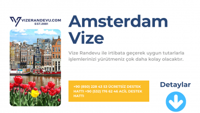 Hollanda Amsterdam Vize Başvurusu