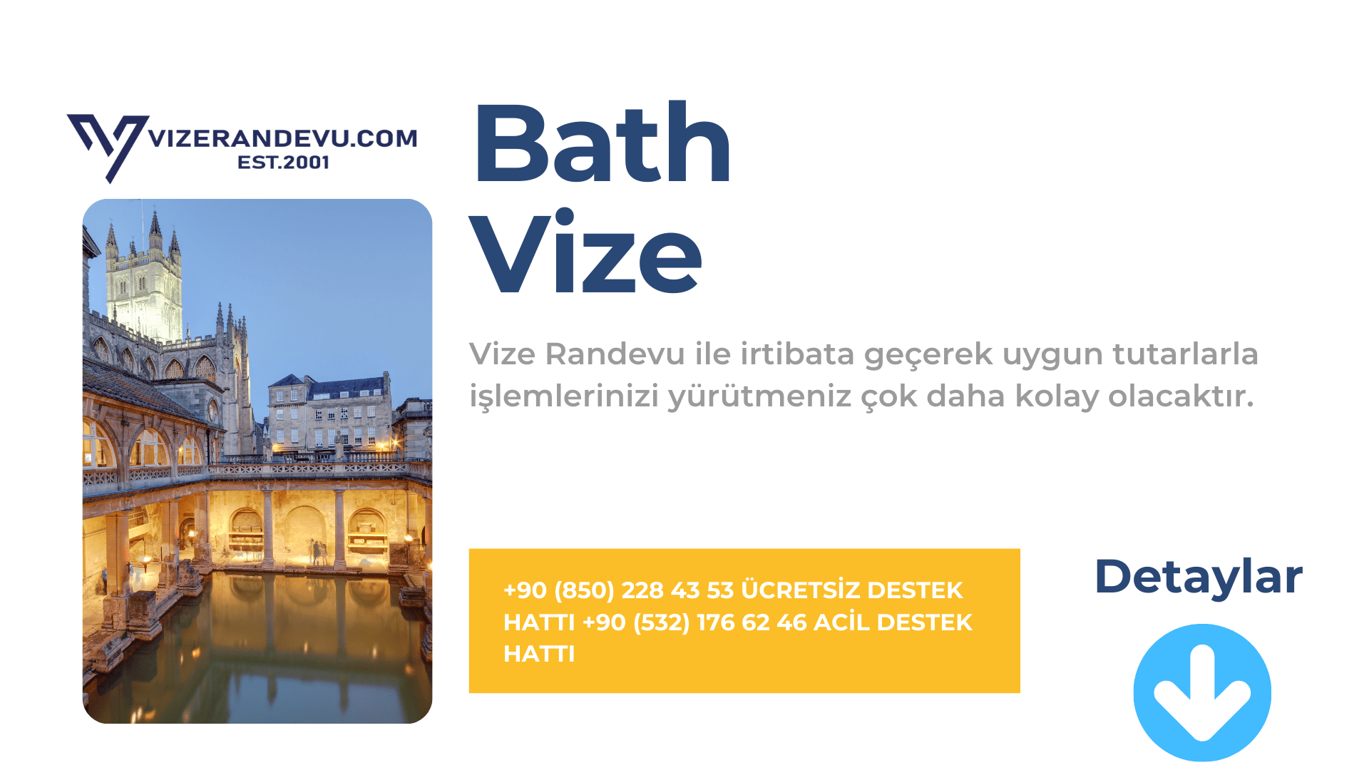 İngiltere Bath Vize Başvurusu