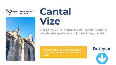 Fransa Cantal Vize Başvurusu