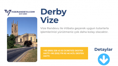 İngiltere Derby Vize Başvurusu