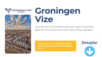 Hollanda Groningen Vize Başvurusu