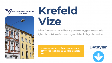 Almanya Krefeld Vize Başvurusu