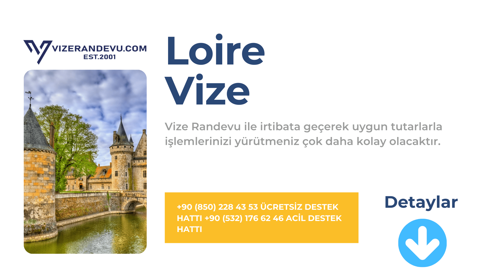 Fransa Loire Vize Başvurusu