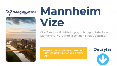 Almanya Mannheim Vize Başvurusu