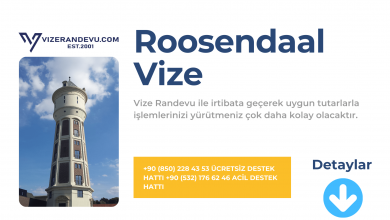 Hollanda Roosendaal Vize Başvurusu