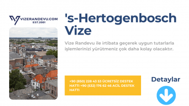 Hollanda S- Hertogenbosch Vize Başvurusu