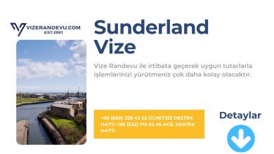 İngiltere Sunderland Vize Başvurusu